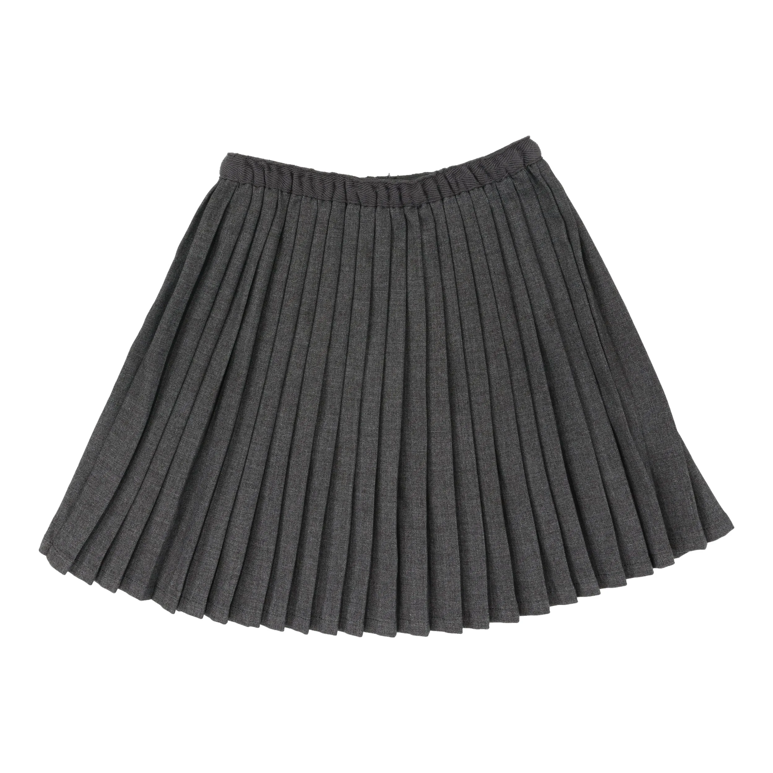 Analogie By Lil Legs Knife Pleated Skirt Grey