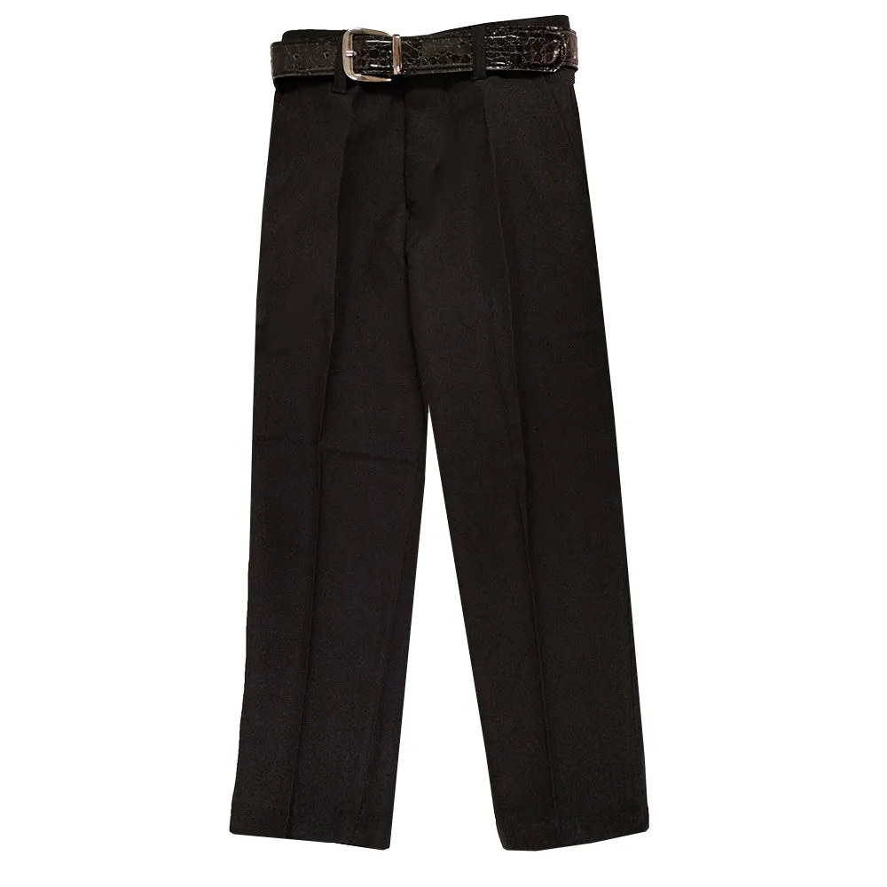 Boys' Plain Front Dress Pants PF110