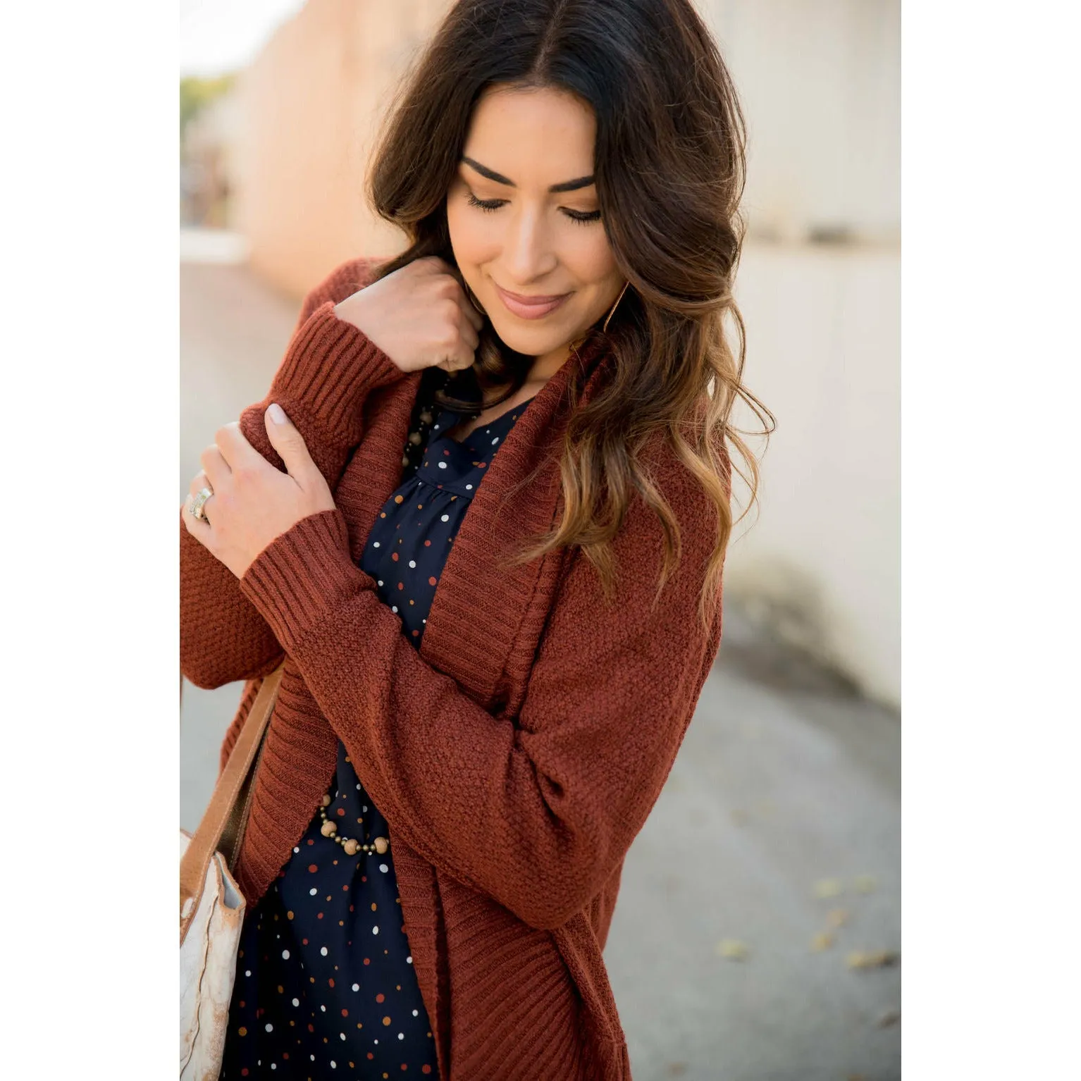 Cocoon Wrap Cardigan