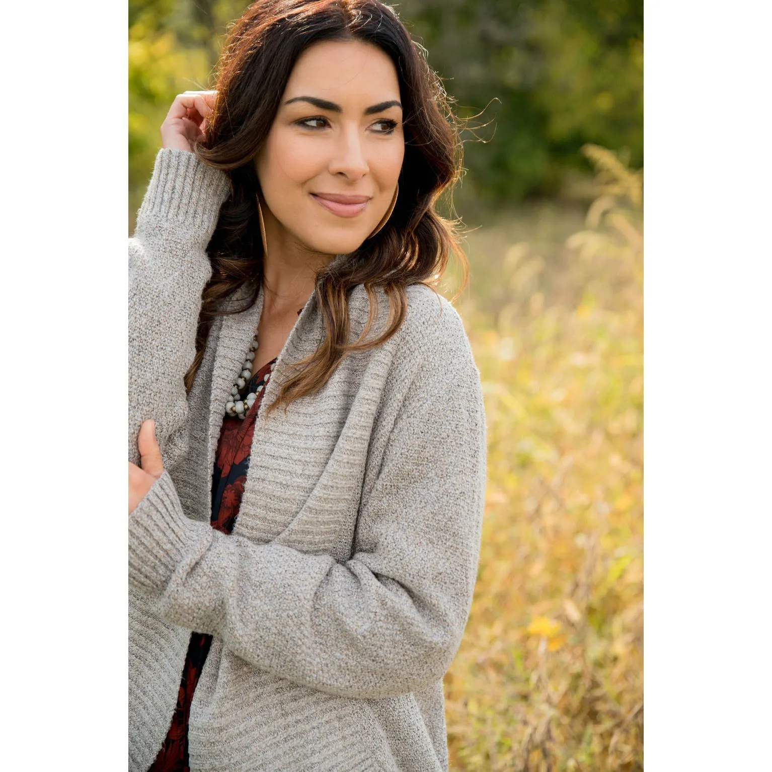 Cocoon Wrap Cardigan