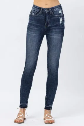 Dark Wash Tummy Control Jeans