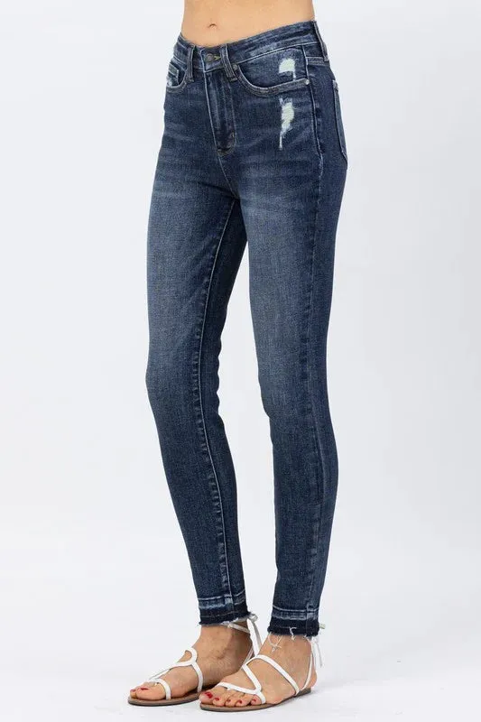 Dark Wash Tummy Control Jeans