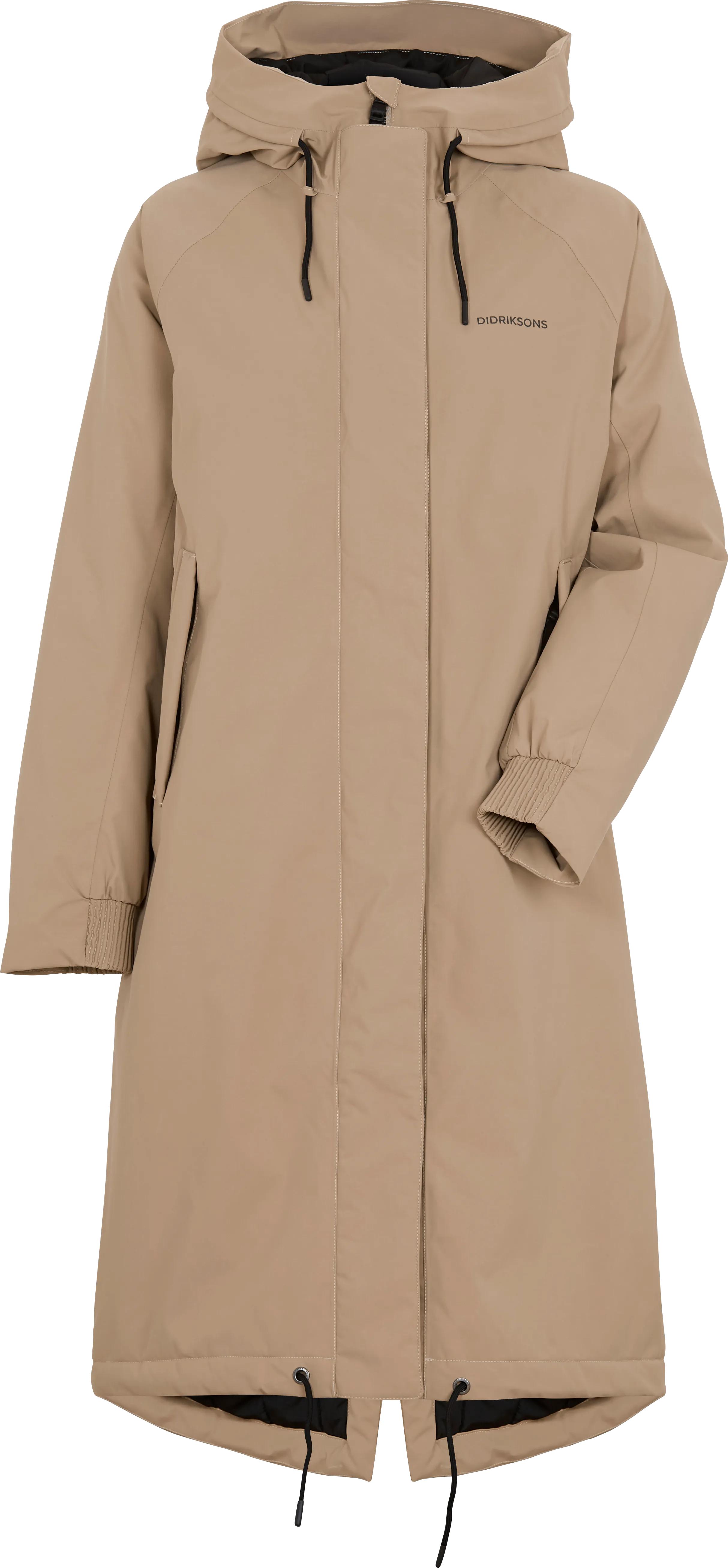 Didriksons Women&#x27;s Alicia Parka Long 2 Beige | Buy Didriksons Women&#x27;s Alicia Parka Long 2 Beige here | Outnorth