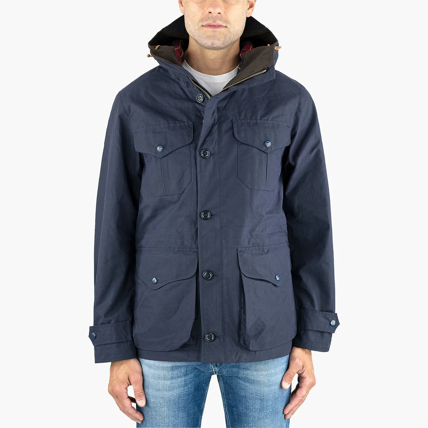 Giaccone Parka MANIFATTURA CECCARELLI Rain Weekender Coat 7070 DW Blu Navy