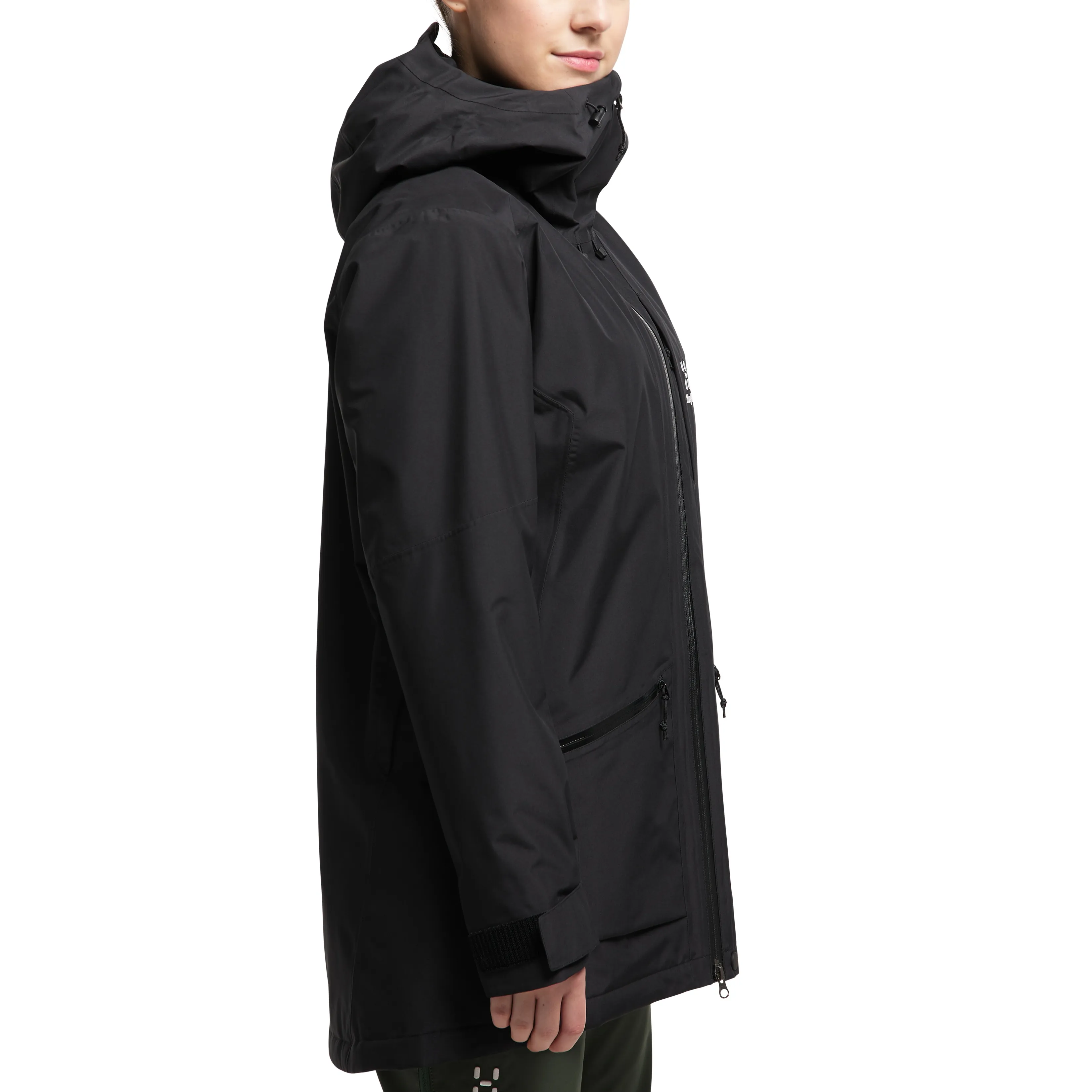 Haglöfs Women&#x27;s Lumi Insulated Parka True Black | Buy Haglöfs Women&#x27;s Lumi Insulated Parka True Black here | Outnorth