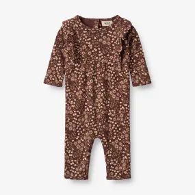 Jumpsuit Kira | Baby - aubergine berries