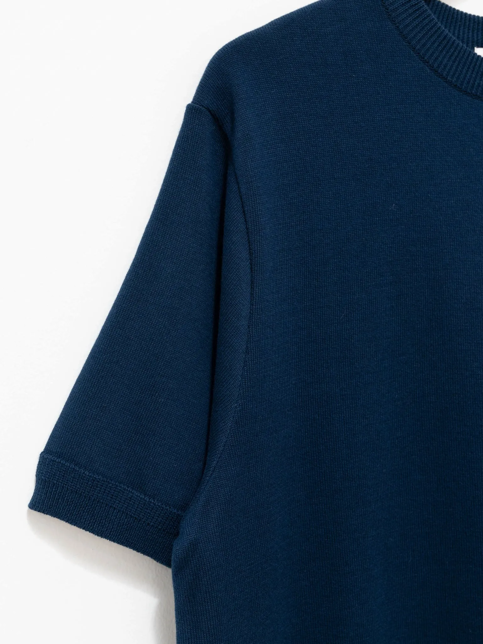 Knit T-Shirt - Navy