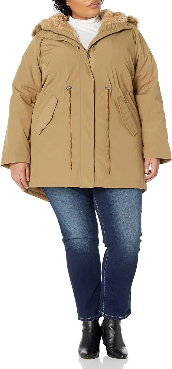 Levi's Women's Faux Fur Lined Hooded Parka Jacket