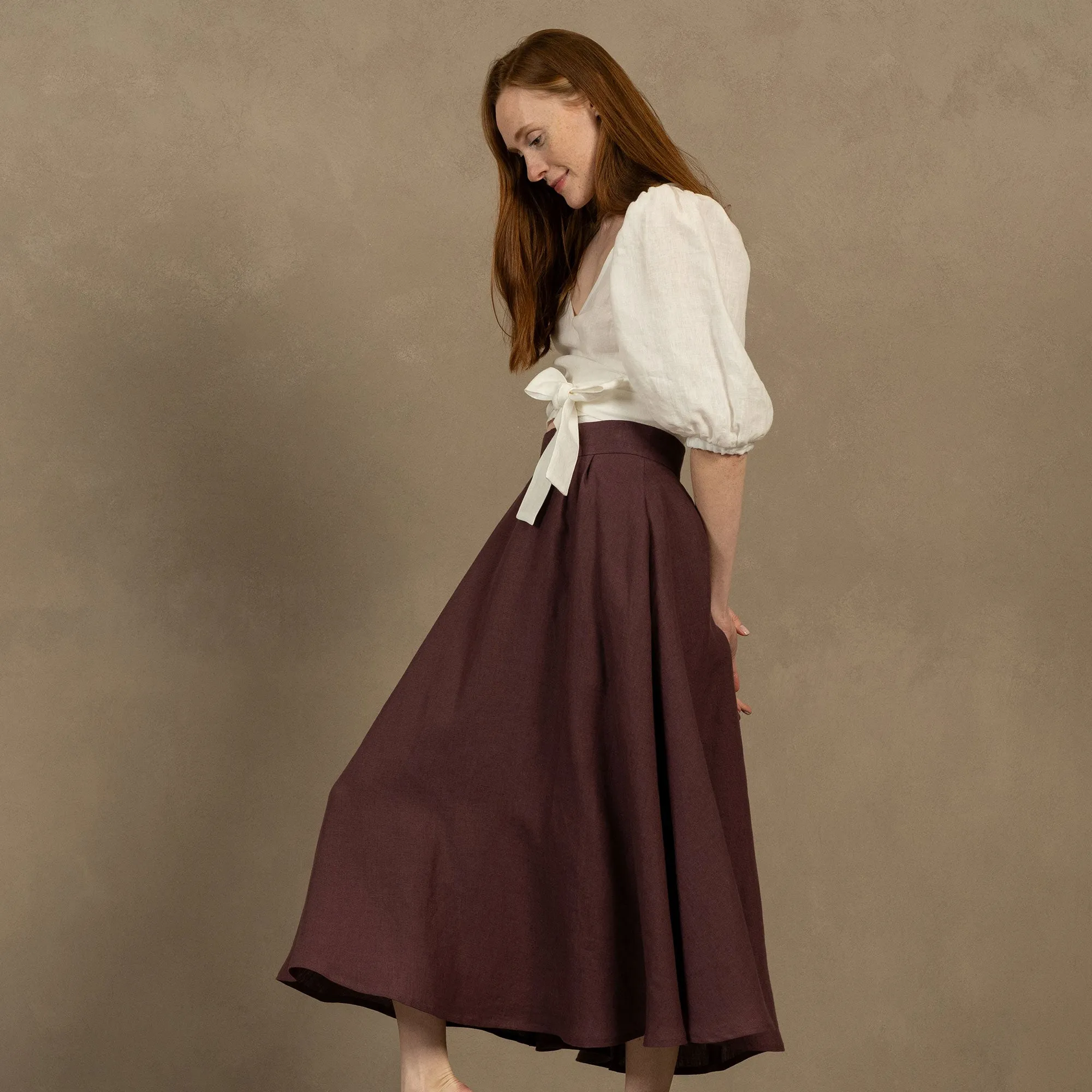 Linen Skirt Evelyn