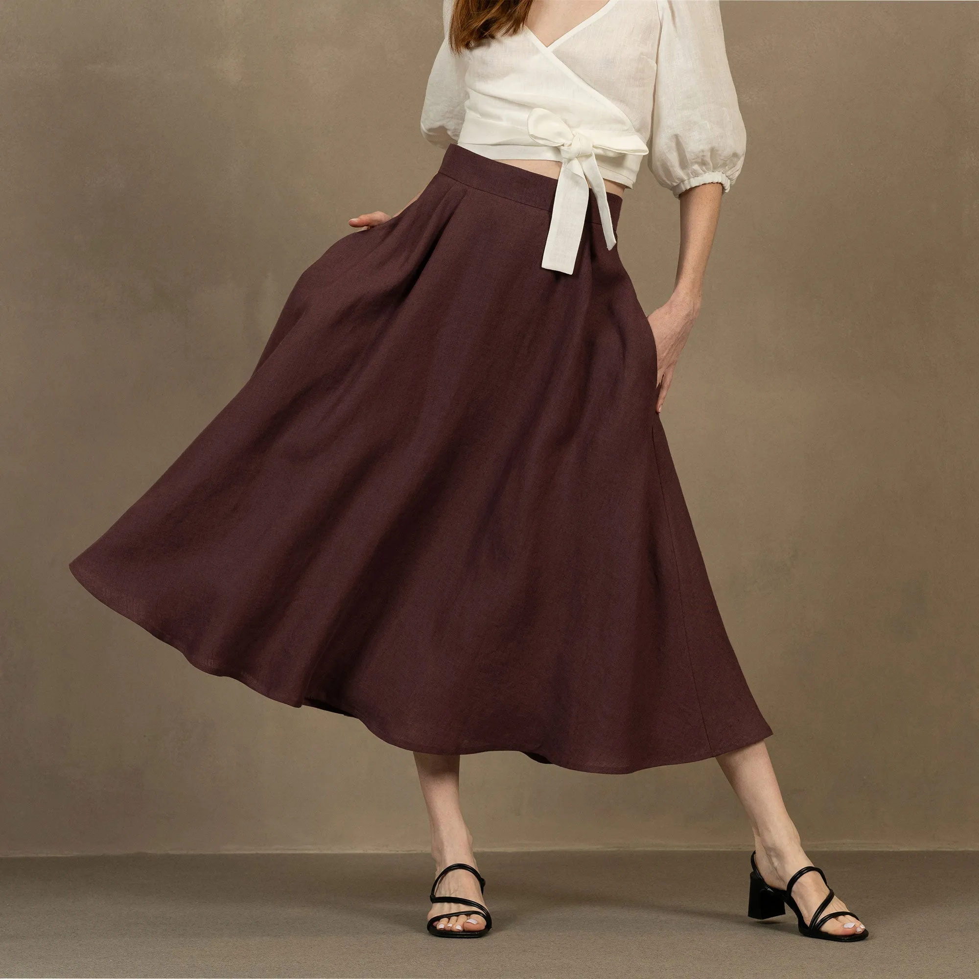 Linen Skirt Evelyn