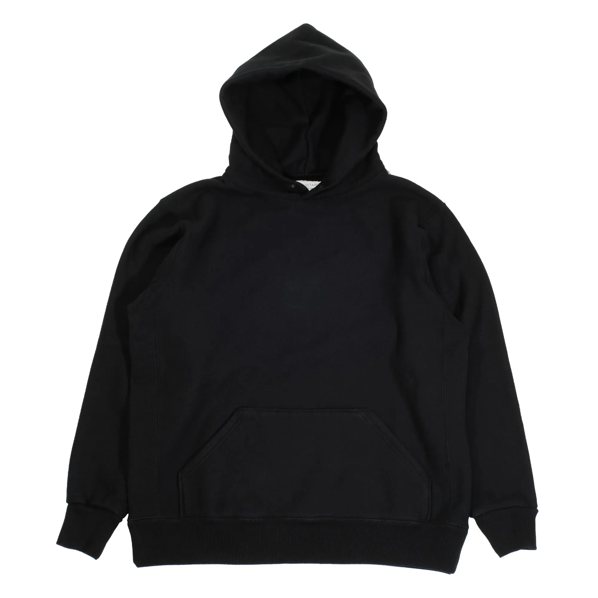 MASSTARD - SWEAT PARKA - BLACK