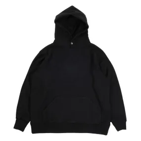 MASSTARD - SWEAT PARKA - BLACK