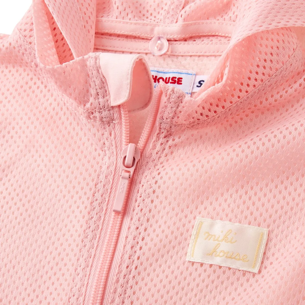 Mesh jacket with Insect Shield in Sakura Pink