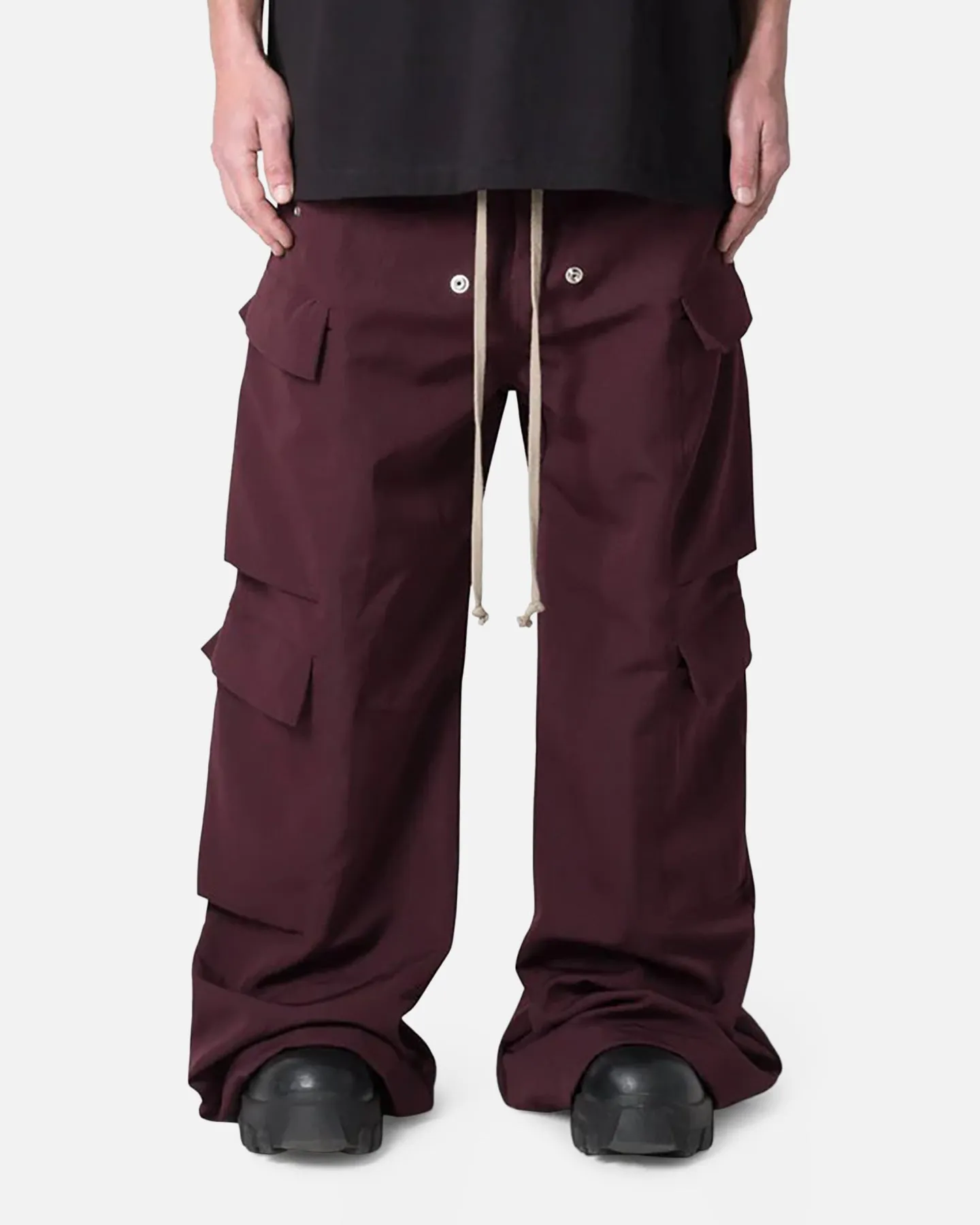 MNML Rave Double Cargo Pants Plum