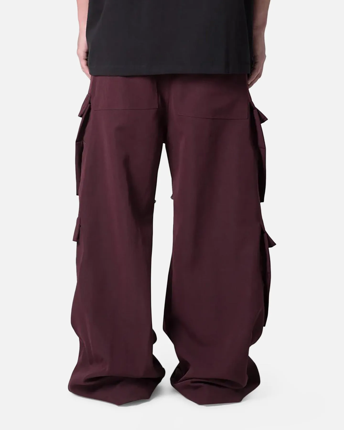 MNML Rave Double Cargo Pants Plum