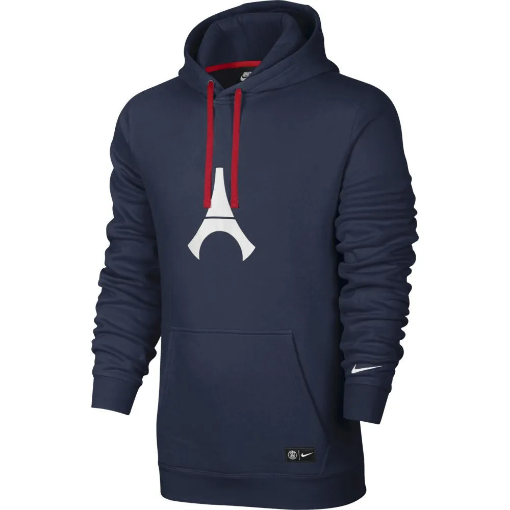 Nike Paris Saint-Germain Core Hoodie - Midnight Navy