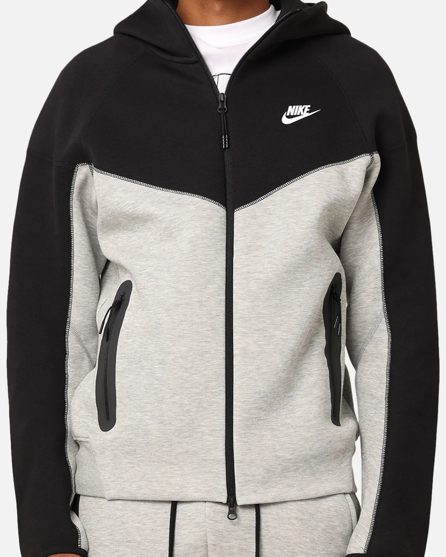 Nike Sportswear Tech Fleece Full-Zip Windrunner Hoodie Dark Grey Heather