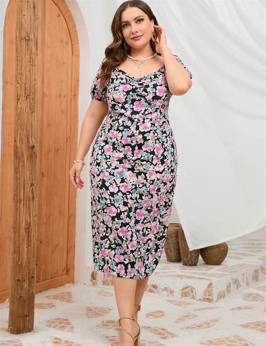 Plus Size Lizzie Midi Dress