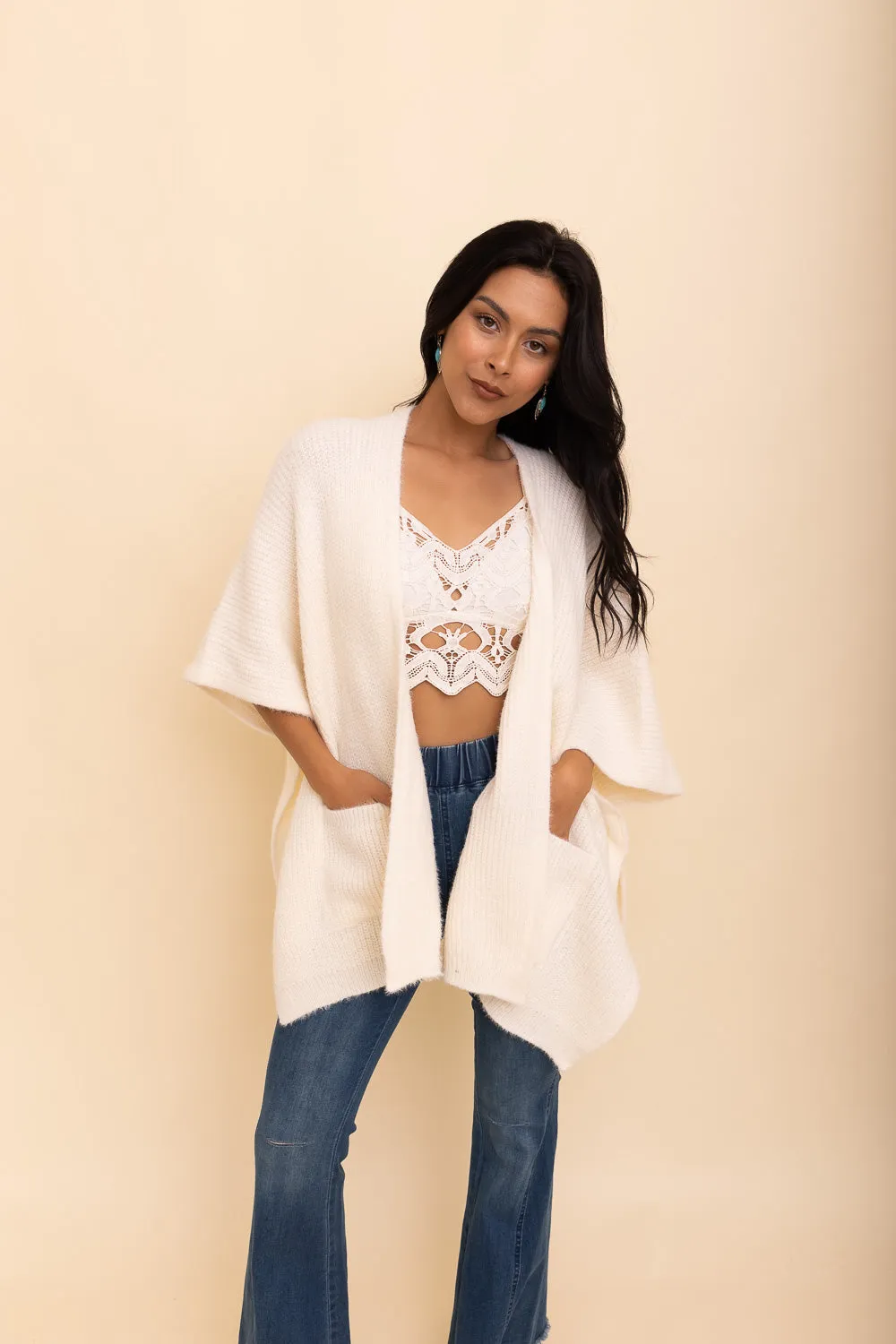 Relax & Chill Autumn Nights Boucle Cardigan