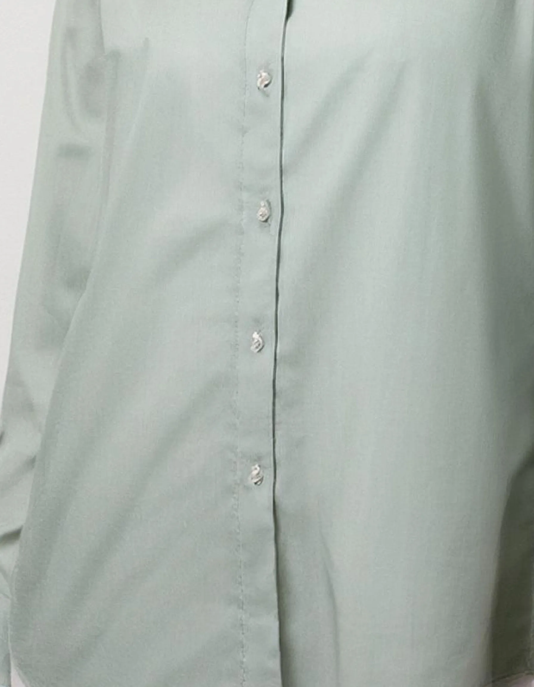 Sage Green Casual Dress Shirt