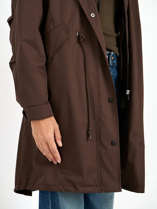 Technical 2-in-1 Parka in Mocha