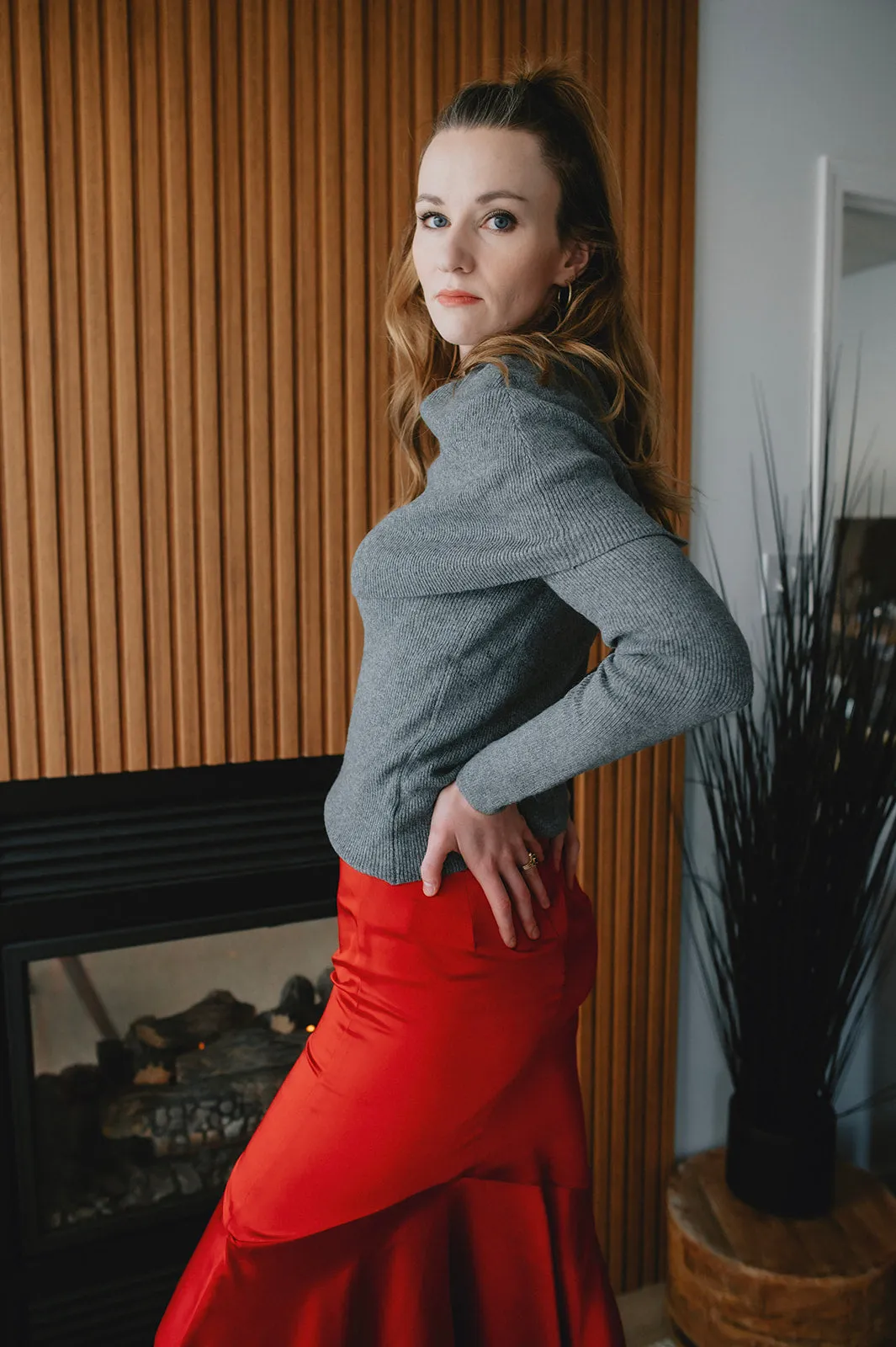 The Lucille Skirt - Red