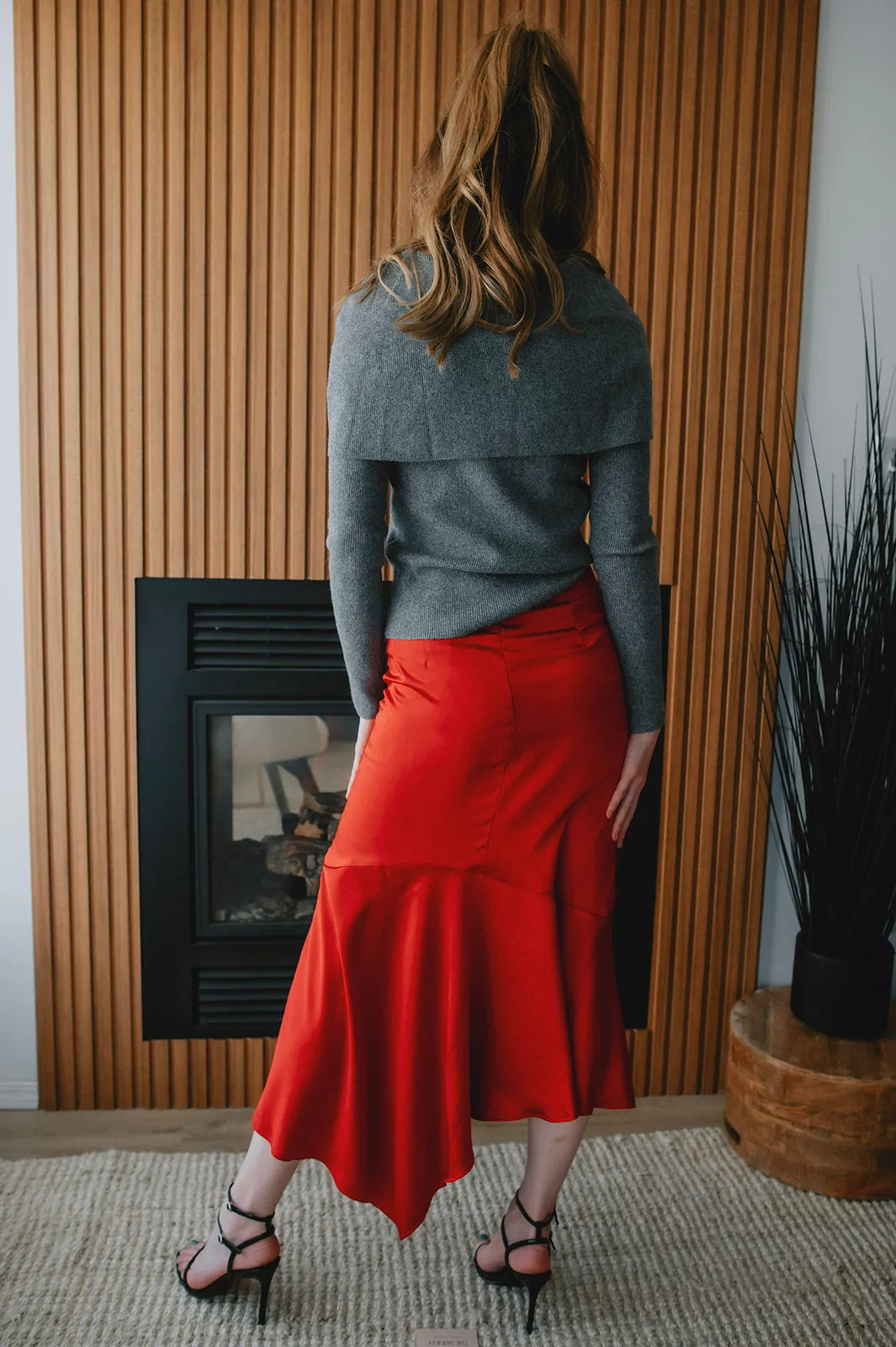 The Lucille Skirt - Red