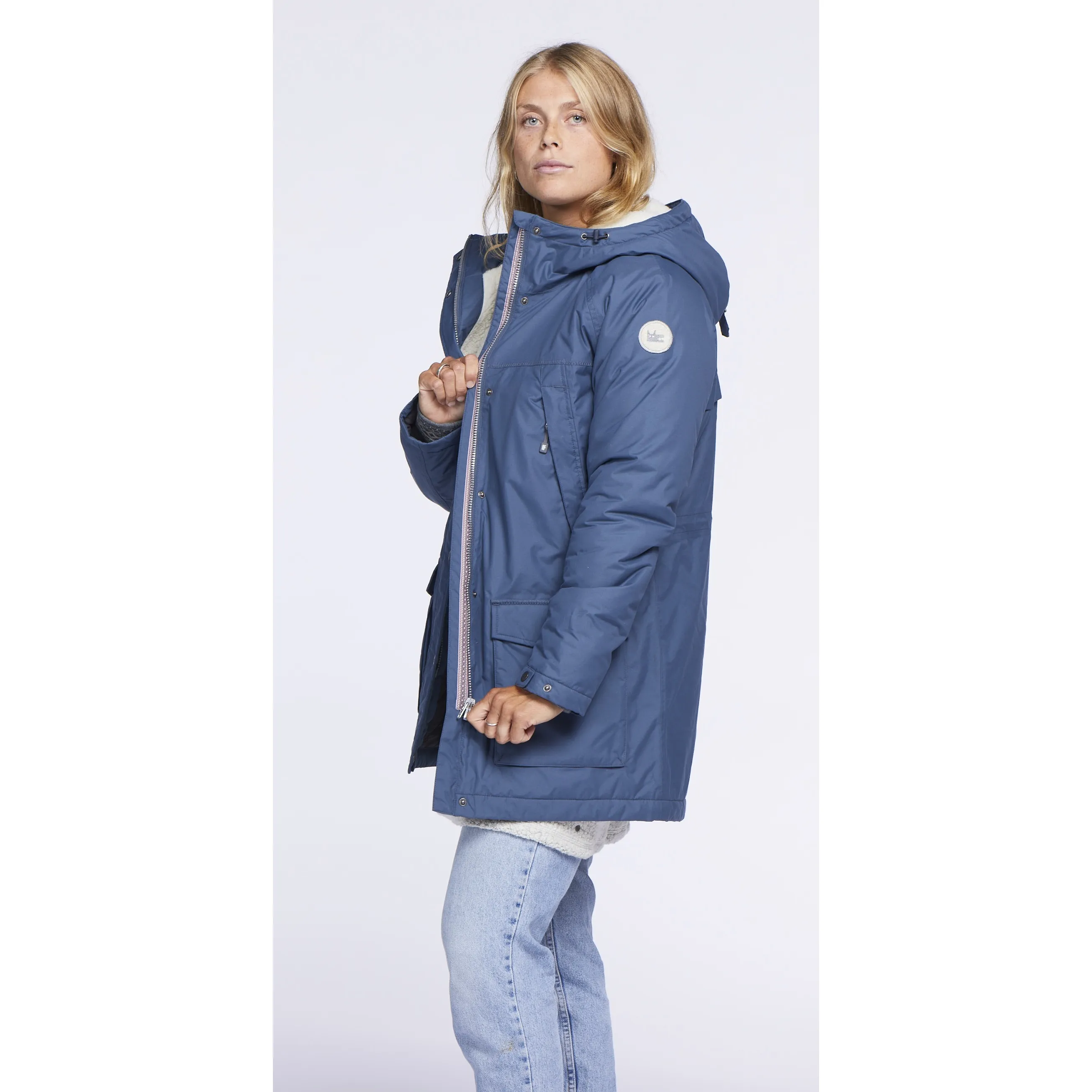 Varg Women&#x27;s Åre Eco Parka Jacket Bering Sea Blue | Buy Varg Women&#x27;s Åre Eco Parka Jacket Bering Sea Blue here | Outnorth