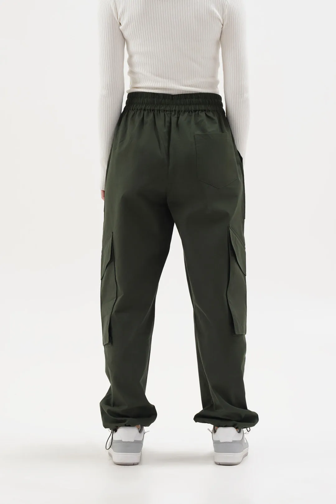 Women NOMAD Evergreen Parachute Pants