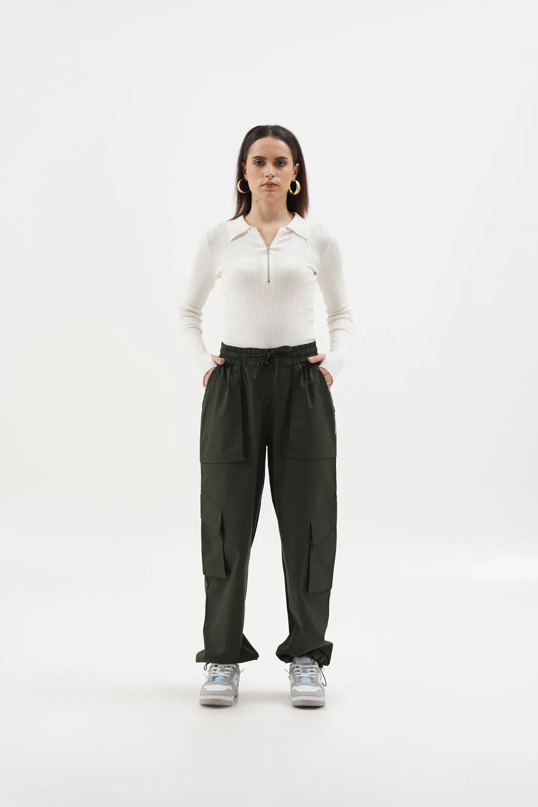 Women NOMAD Evergreen Parachute Pants