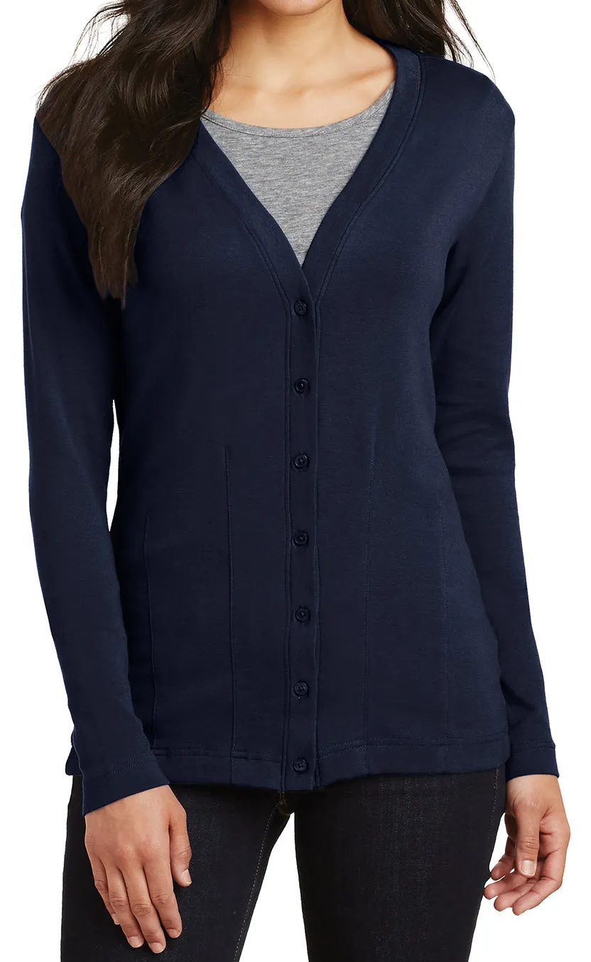 Women's Stretch Cotton Cardigan Sweater