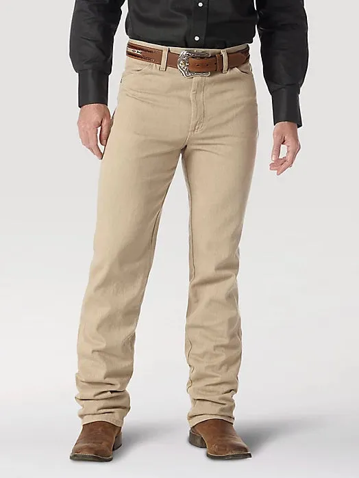 Wrangler Cowboy Cut Slim Fit Tan Jeans